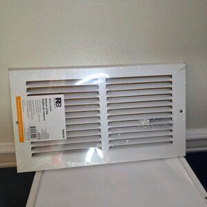 Reliabilt Steel White Return Grille 12x6 NWT